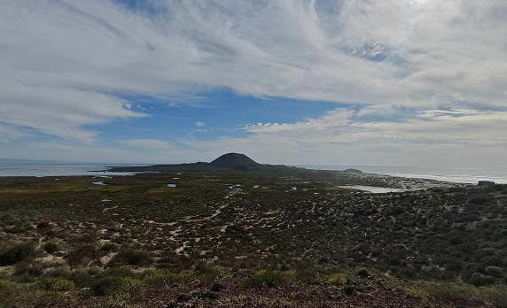 Actividad comunitaria relacionada con agua y ambiente en Baja California.