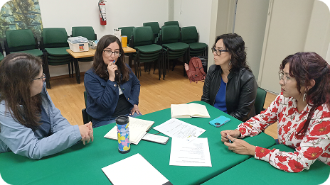Reunión de equipo de trabajo LAGUA